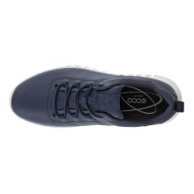 ECCO Sneaker Gruuv Lea (aus Nubukleder) marineblau Herren